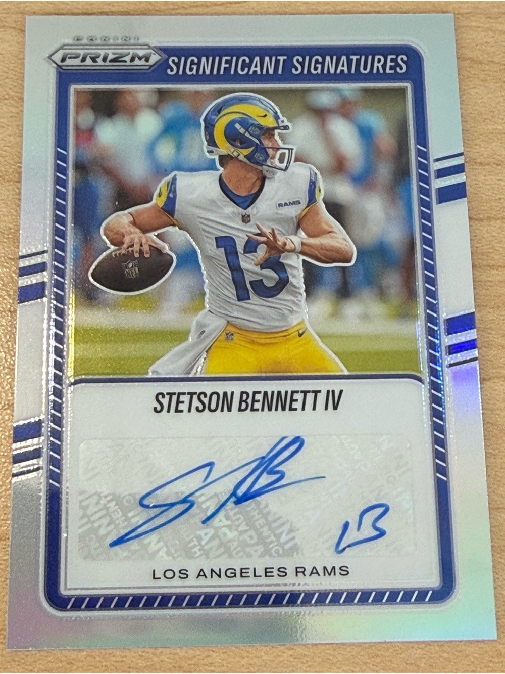 2025 Panini Prizm - Significant Signatures Stetson Bennett IV #SSI-SBT (AU)